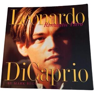 Leonardo DiCaprio: Romantic Hero (1998) – Celebrity Biography Book 📚✨